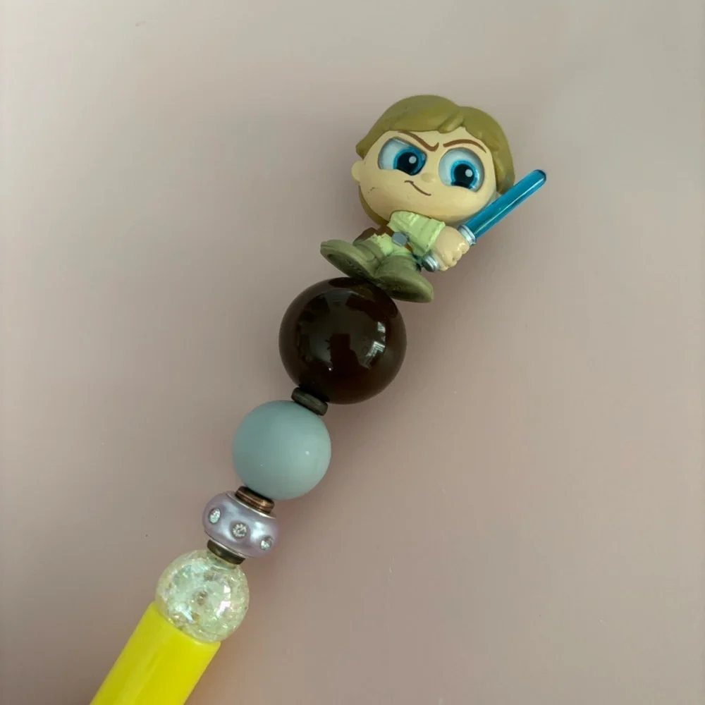 Disney Doorables: Star Wars: Luke Skywalker handmade beaded pen